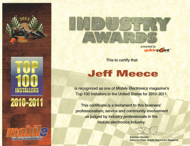 Top 100 Installers in the US for 2010-11