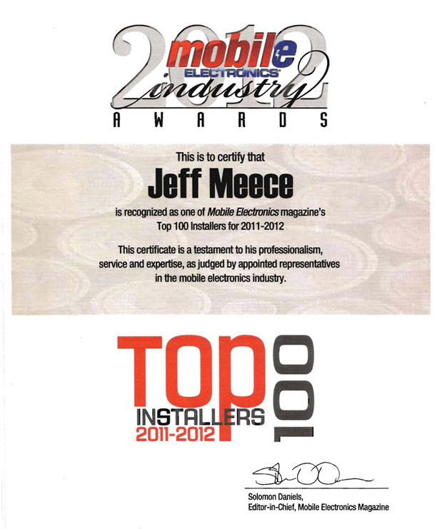 Top 100 Installers in the US for 2011-12